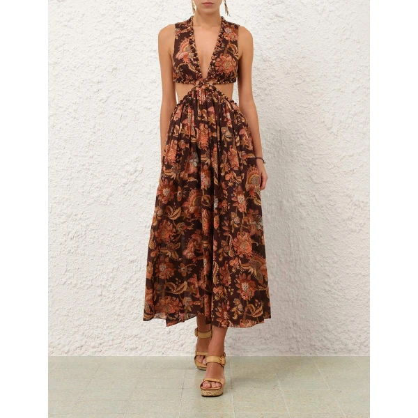 Elevate your elegance in this Zimmermann Dresses available now at Coveti