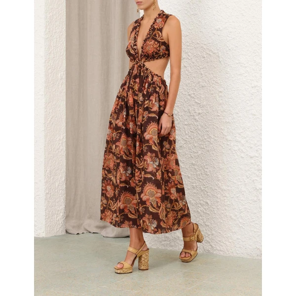 Elevate your elegance in this Zimmermann Dresses available now at Coveti