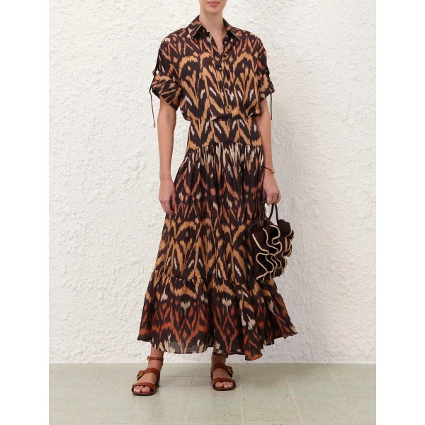 Elevate your elegance in this Zimmermann Skirts available now at Coveti