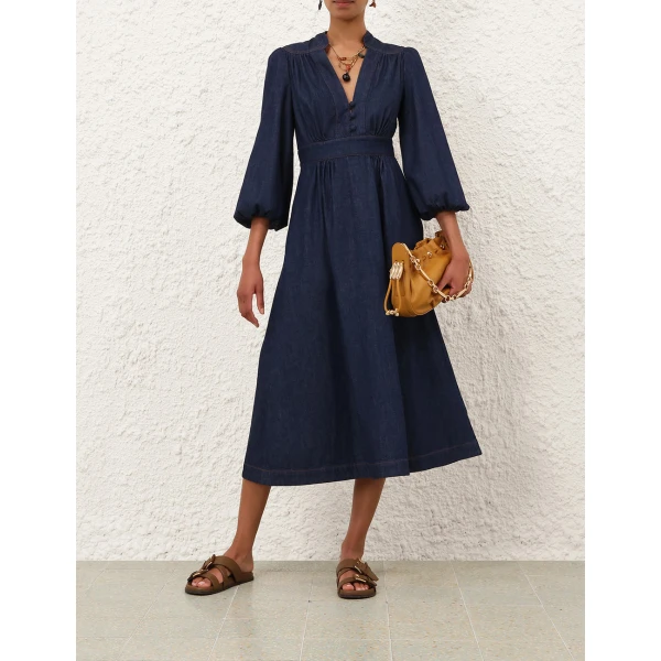 Elevate your elegance in this Zimmermann Dresses available now at Coveti