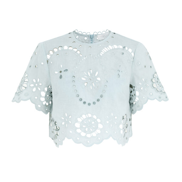 Elevate your elegance in this Zimmermann Tops available now at Coveti