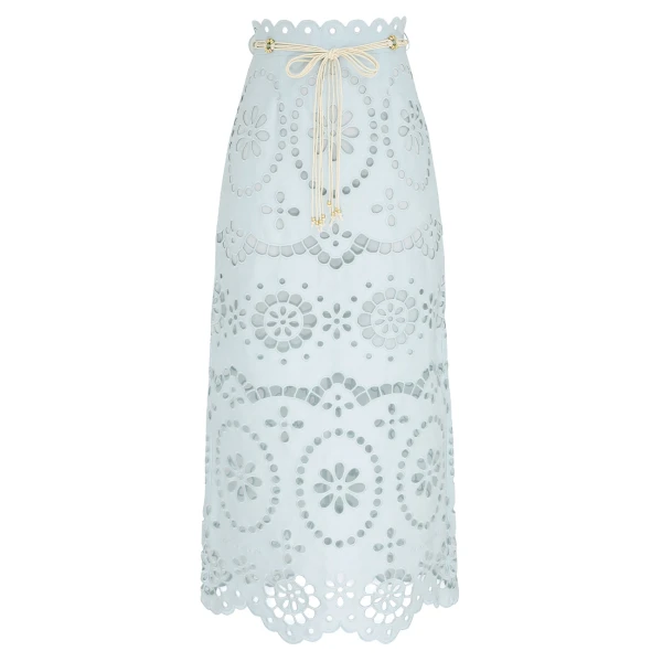 Elevate your elegance in this Zimmermann Skirts available now at Coveti