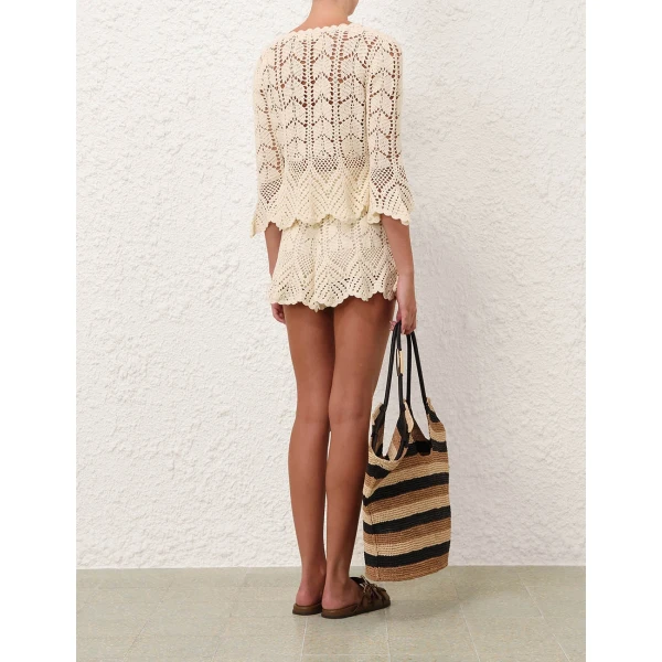 Elevate your elegance in this Zimmermann Shorts available now at Coveti