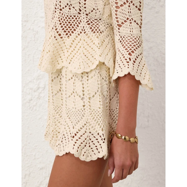 Elevate your elegance in this Zimmermann Shorts available now at Coveti