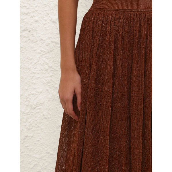 Elevate your elegance in this Zimmermann Skirts available now at Coveti