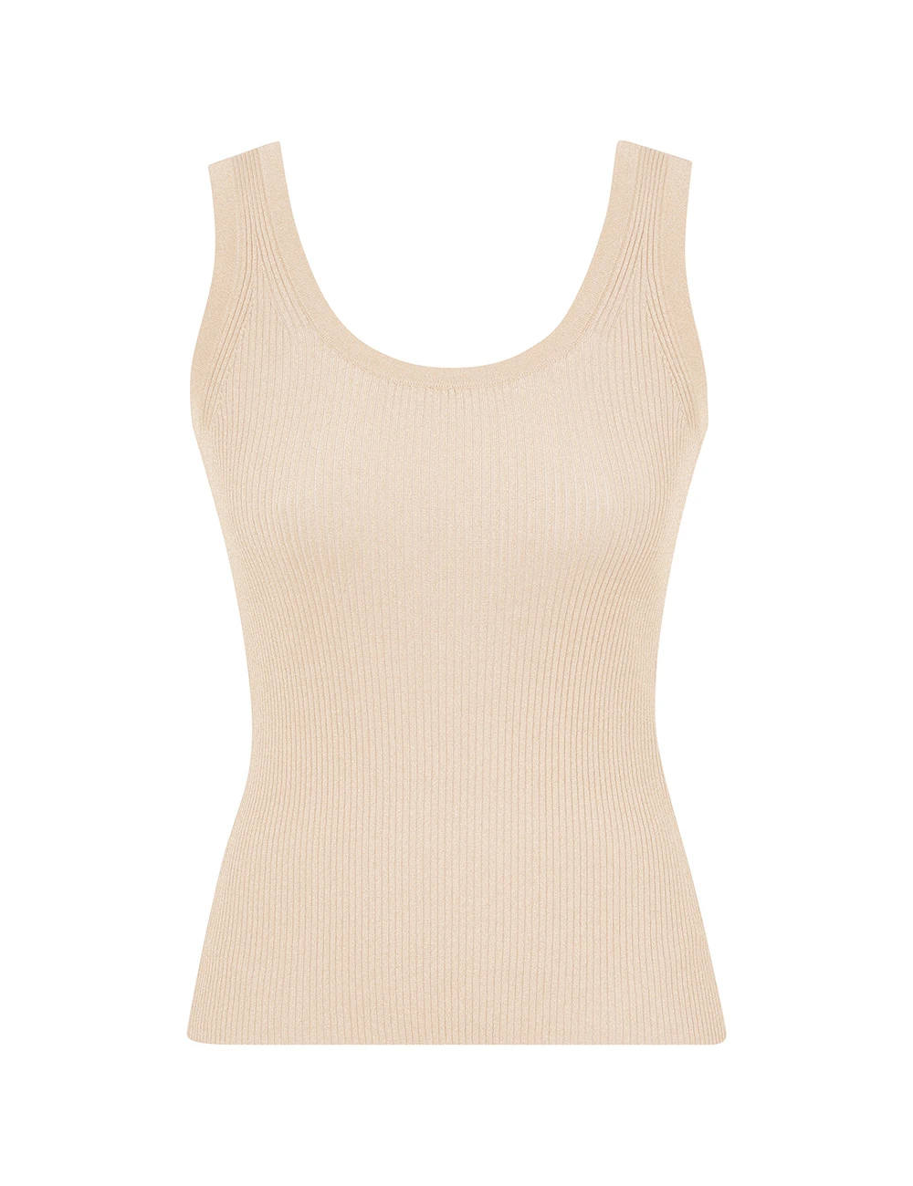 Zimmermann Awaken Metallic Scoop Tank | Ready to Wear Collection Coveti Elevate your elegance in this Zimmermann Bikini available now at Coveti