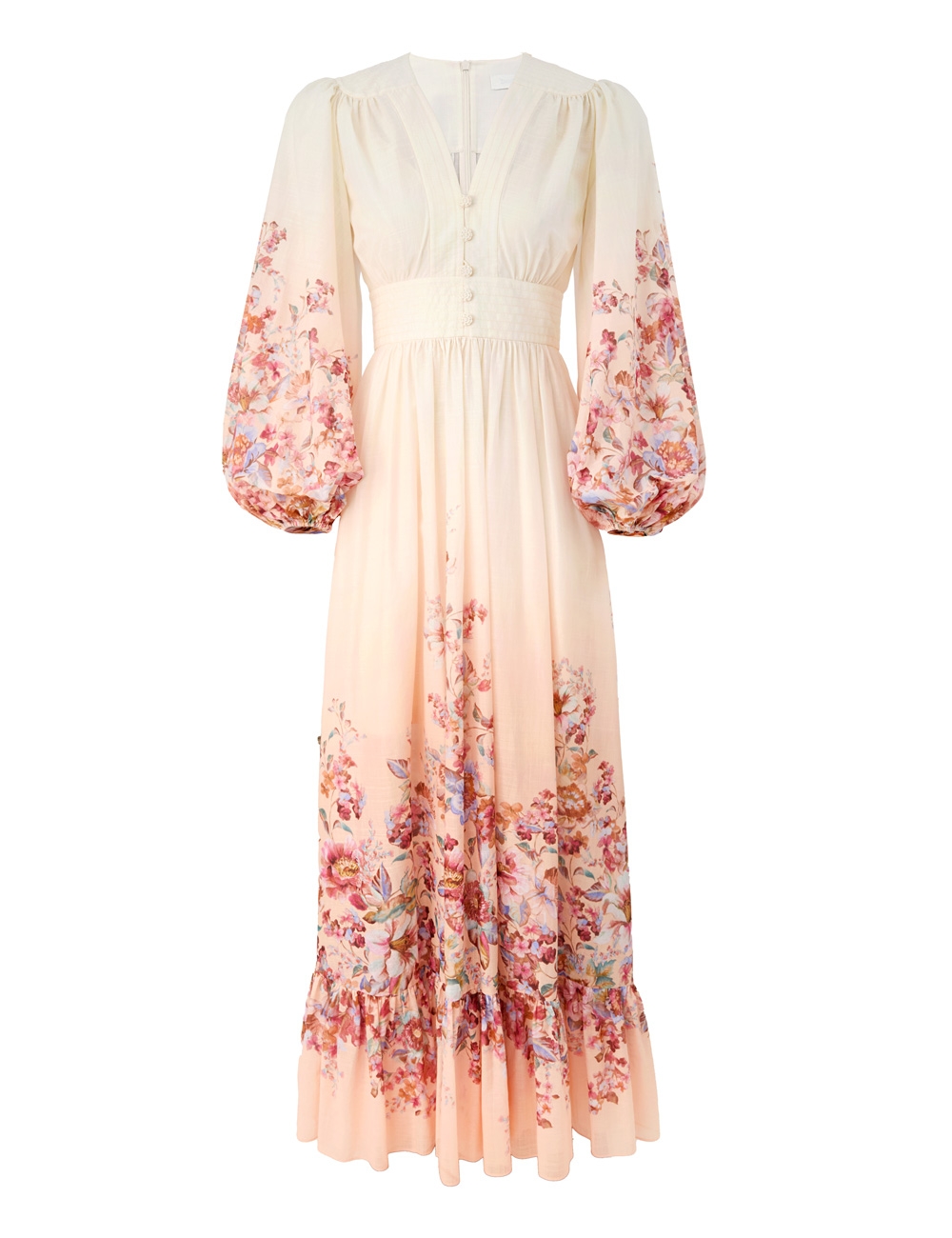 Zimmermann Awaken Plunge Maxi Dress
