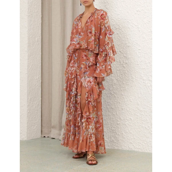 Elevate your elegance in this Zimmermann Skirts available now at Coveti
