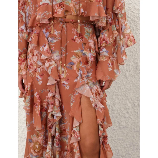 Elevate your elegance in this Zimmermann Skirts available now at Coveti