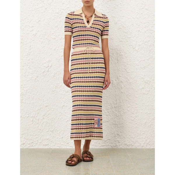Elevate your elegance in this Zimmermann Knitwear available now at Coveti