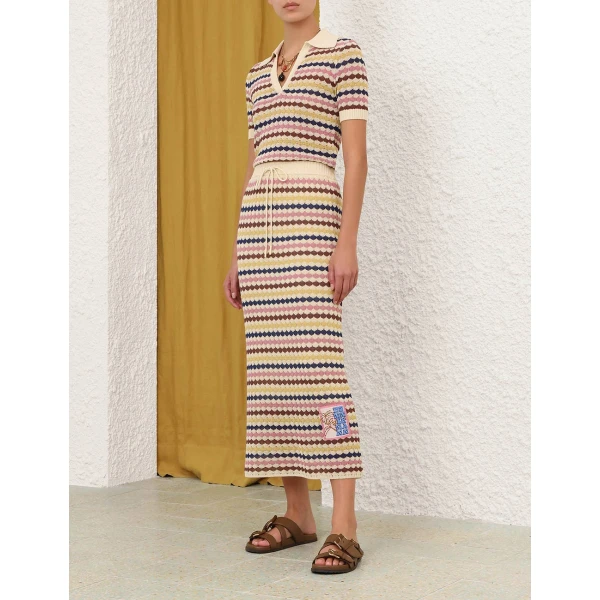 Elevate your elegance in this Zimmermann Knitwear available now at Coveti