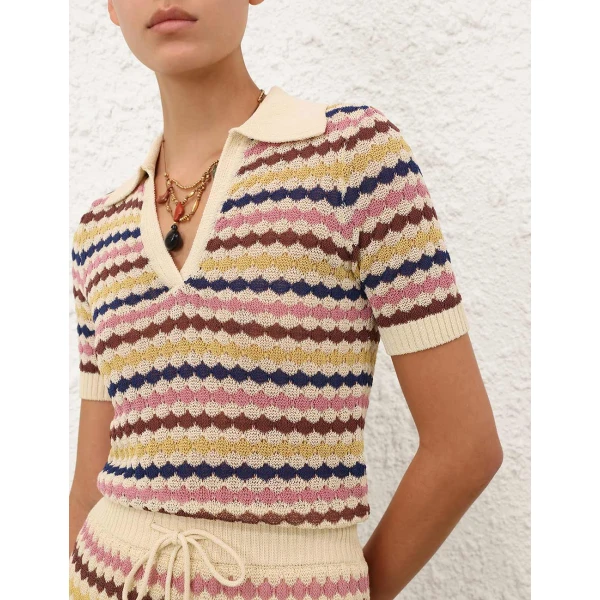 Elevate your elegance in this Zimmermann Knitwear available now at Coveti