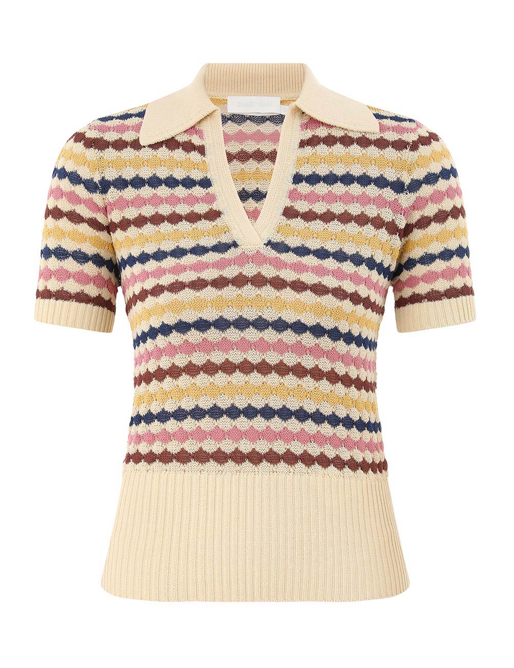 Elevate your elegance in this Zimmermann Knitwear available now at Coveti