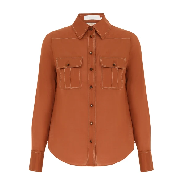 Elevate your elegance in this Zimmermann Tops available now at Coveti