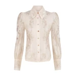 Elevate your elegance in this Zimmermann Tops available now at Coveti