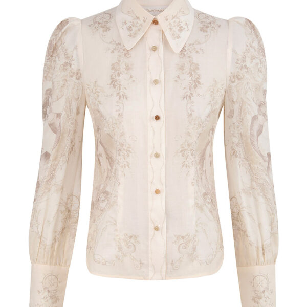 Elevate your elegance in this Zimmermann Tops available now at Coveti