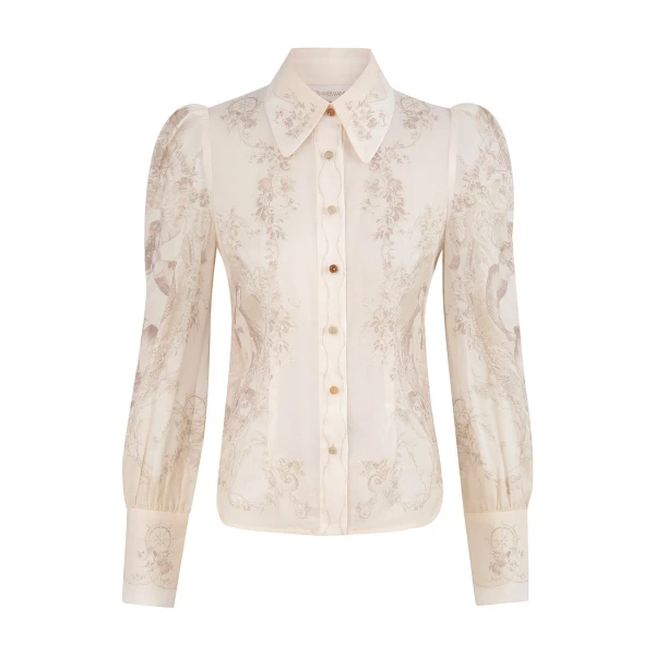 Elevate your elegance in this Zimmermann Tops available now at Coveti