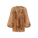 Elevate your elegance in this Zimmermann Tops available now at Coveti