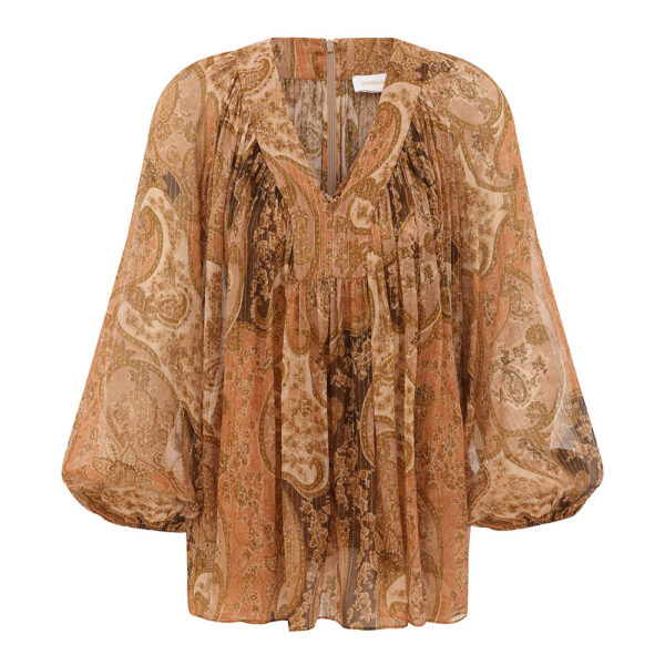 Elevate your elegance in this Zimmermann Tops available now at Coveti