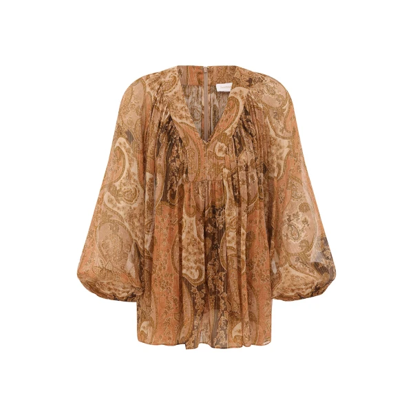 Elevate your elegance in this Zimmermann Tops available now at Coveti