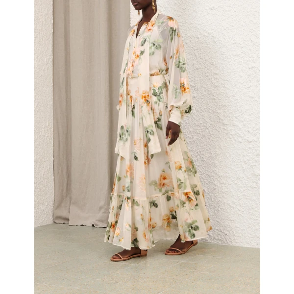 Elevate your elegance in this Zimmermann Skirts available now at Coveti