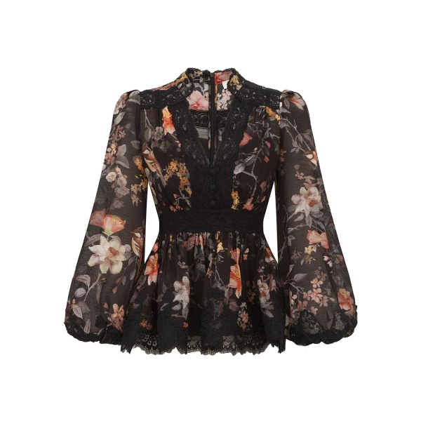Elevate your elegance in this Zimmermann Tops available now at Coveti