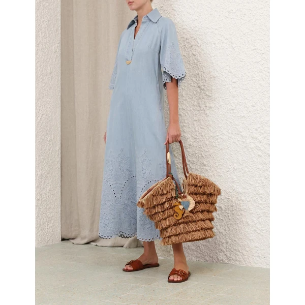 Elevate your elegance in this Zimmermann Dresses available now at Coveti
