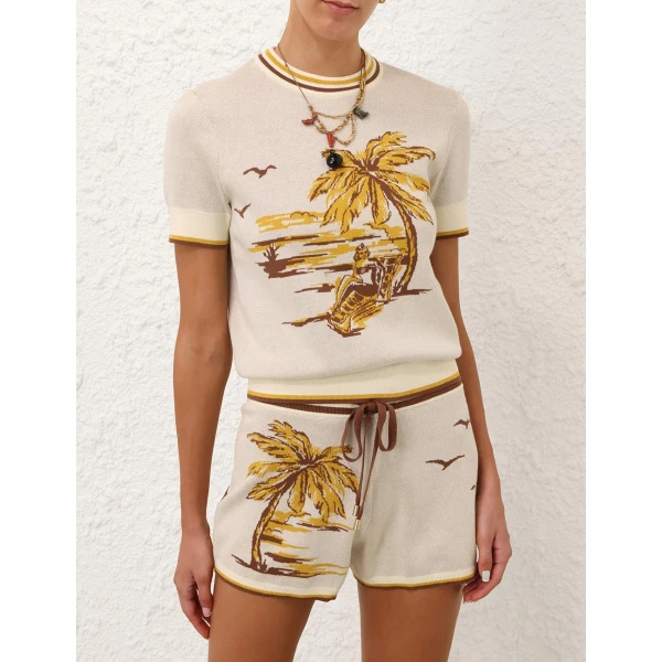 Elevate your elegance in this Zimmermann Tops available now at Coveti