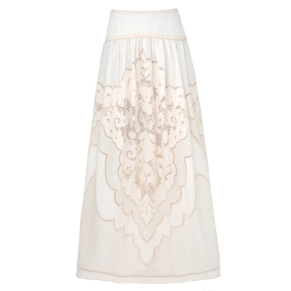 Elevate your elegance in this Zimmermann Skirts available now at Coveti