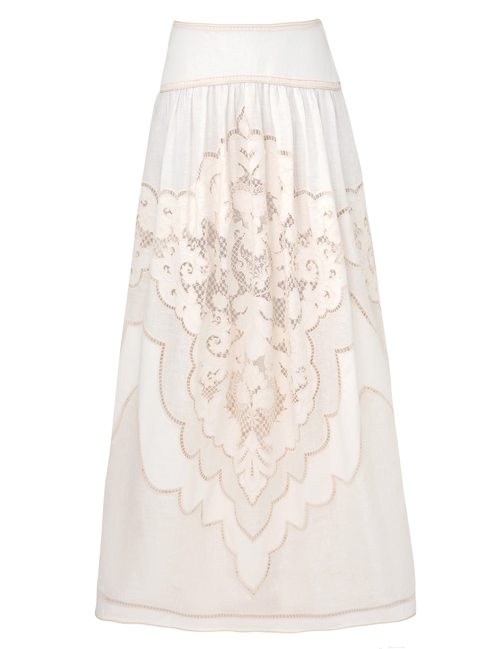 Elevate your elegance in this Zimmermann Skirts available now at Coveti