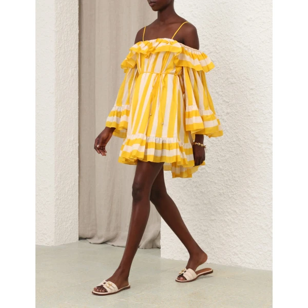 Elevate your elegance in this Zimmermann Dresses available now at Coveti
