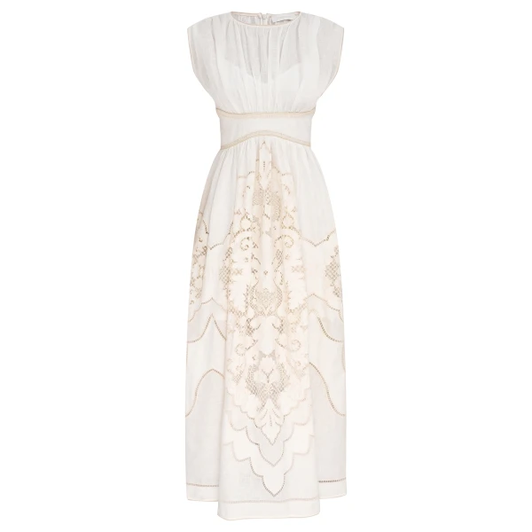 Elevate your elegance in this Zimmermann Dresses available now at Coveti