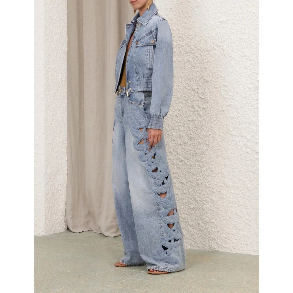 Elevate your elegance in this Zimmermann Jackets available now at Coveti