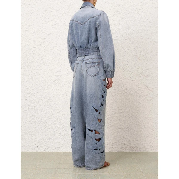 Elevate your elegance in this Zimmermann Jackets available now at Coveti