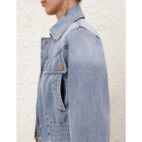 Elevate your elegance in this Zimmermann Jackets available now at Coveti