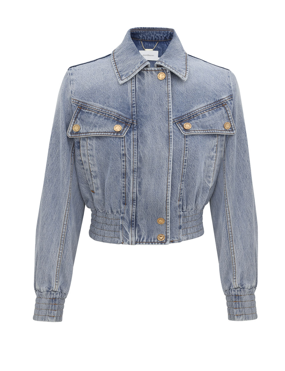 Zimmermann Denim Bomber Jacket