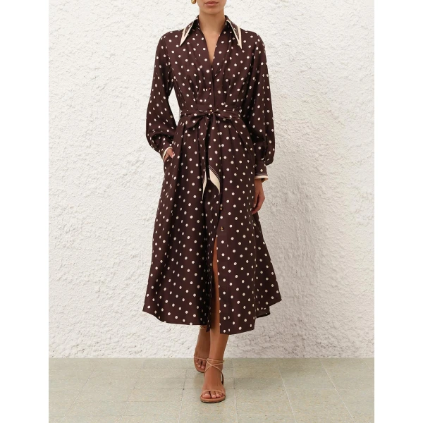 Elevate your elegance in this Zimmermann Dresses available now at Coveti