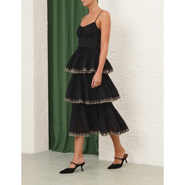 Elevate your elegance in this Zimmermann Dresses available now at Coveti