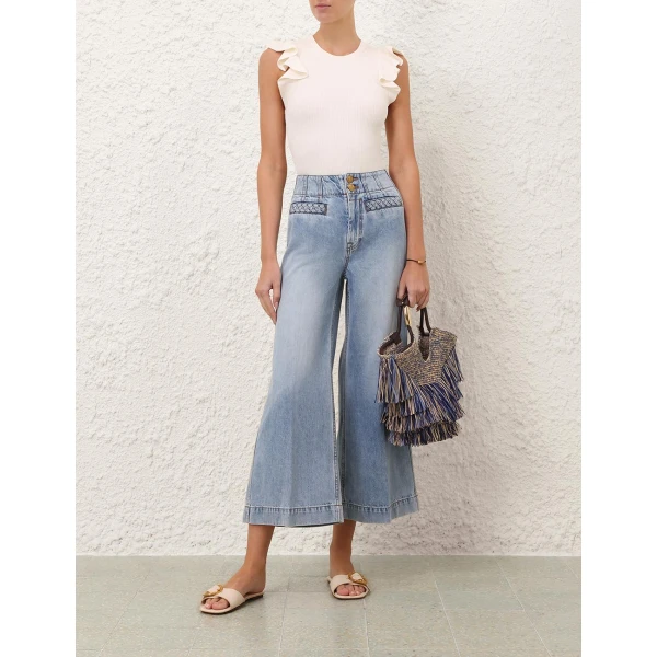 Elevate your elegance in this Zimmermann Pants available now at Coveti