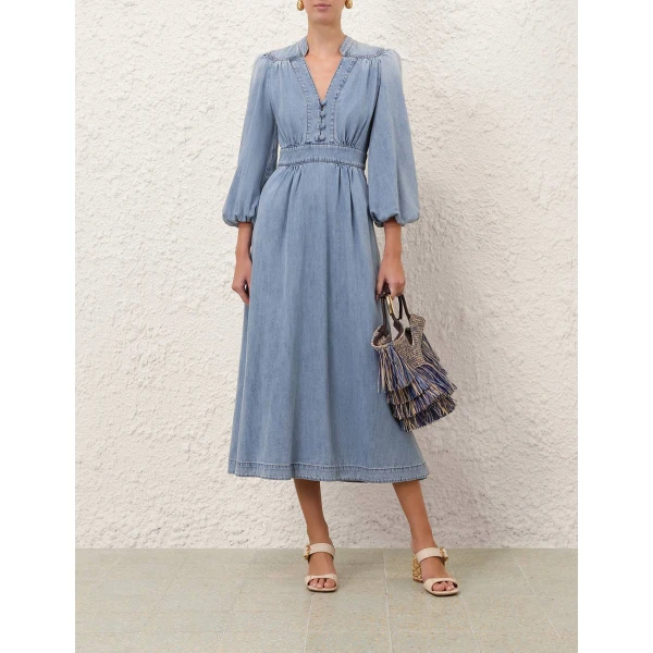 Elevate your elegance in this Zimmermann Dresses available now at Coveti