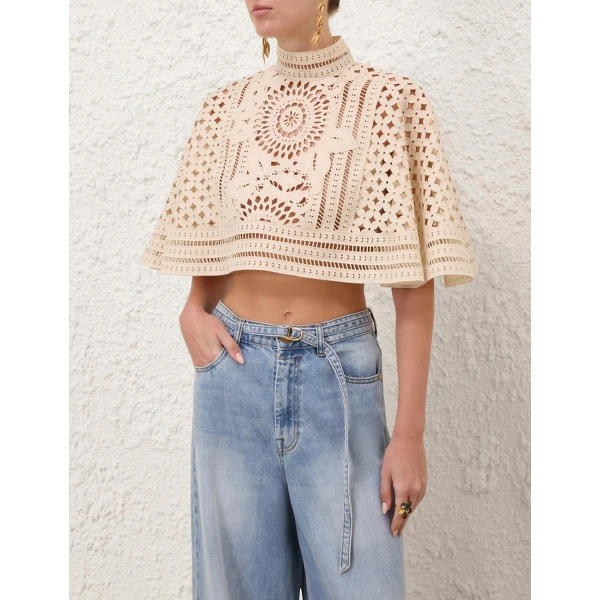 Elevate your elegance in this Zimmermann Jackets available now at Coveti