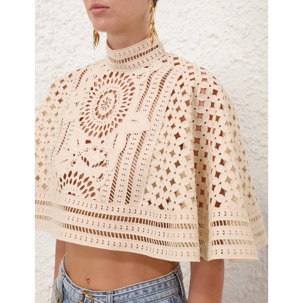 Elevate your elegance in this Zimmermann Jackets available now at Coveti