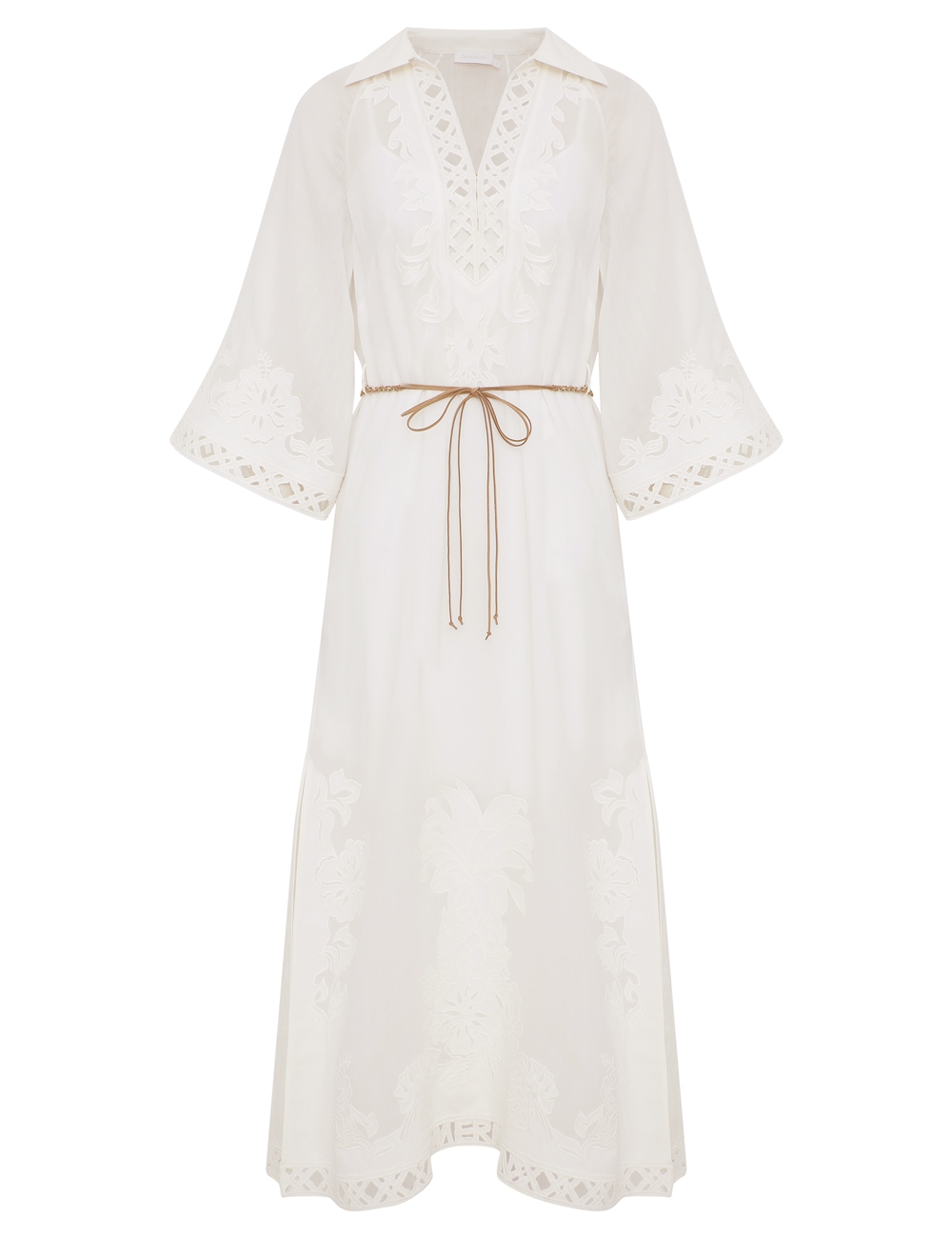 Zimmermann Indra Embroidered Maxi Dress