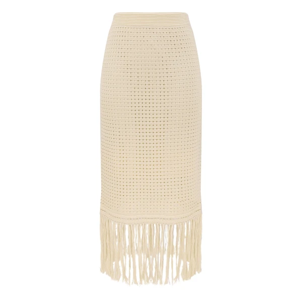 Elevate your elegance in this Zimmermann Skirts available now at Coveti