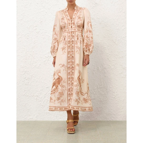 Elevate your elegance in this Zimmermann Dresses available now at Coveti