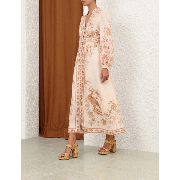 Elevate your elegance in this Zimmermann Dresses available now at Coveti