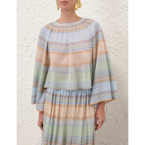 Elevate your elegance in this Zimmermann Tops available now at Coveti