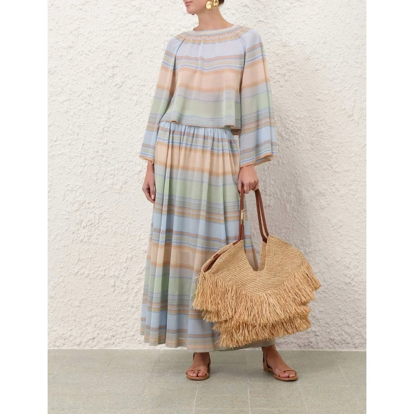 Elevate your elegance in this Zimmermann Skirts available now at Coveti