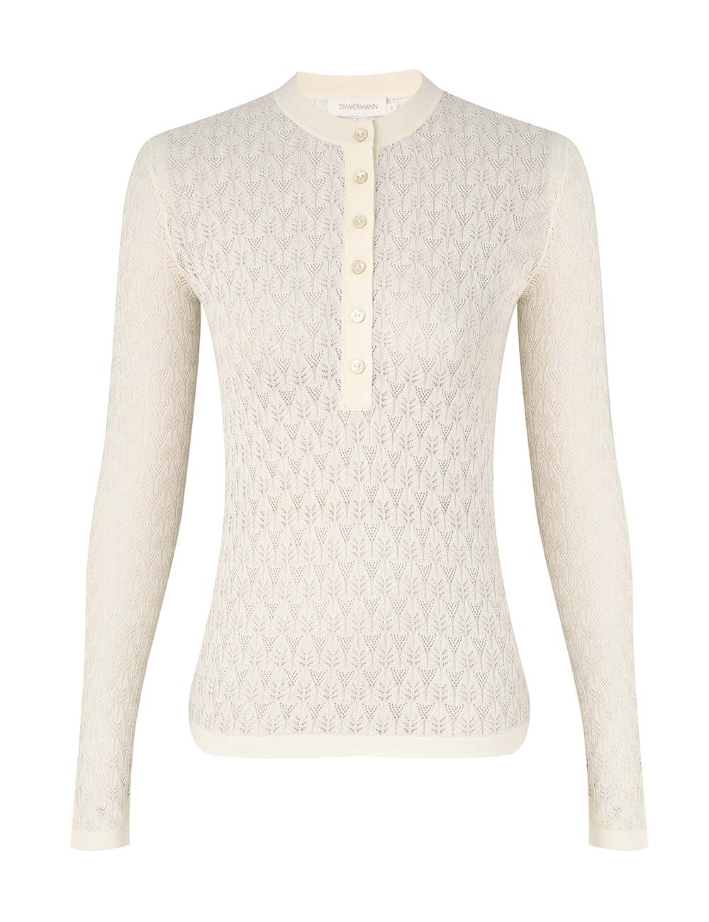 Elevate your elegance in this Zimmermann Knitwear available now at Coveti