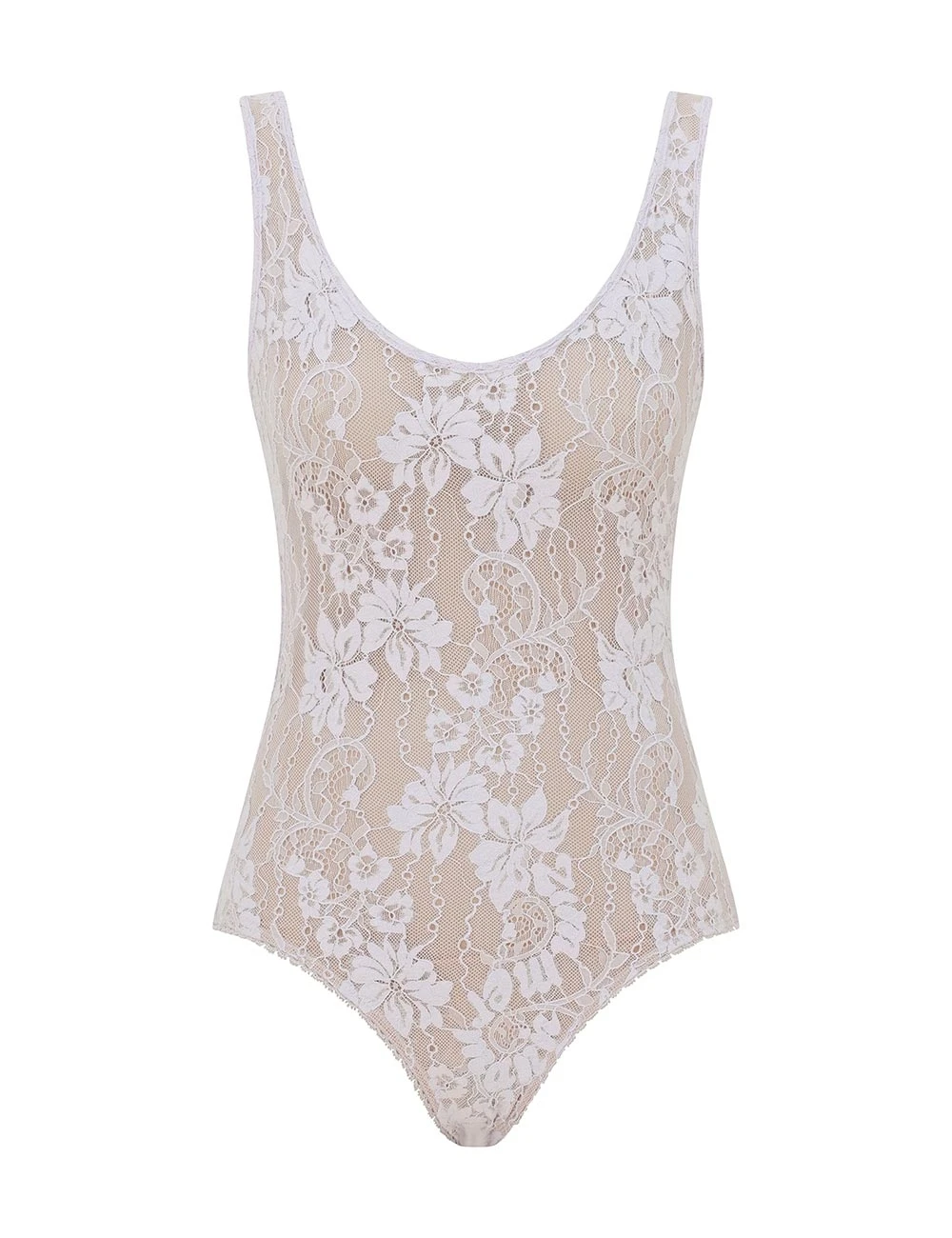 Zimmermann Lace Scoop Bodysuit | Ready to Wear Collection Coveti Elevate your elegance in this Zimmermann Bikini available now at Coveti
